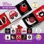 Sách - Bộ Thẻ Kích Thích Thị Giác Cho Bé 0 - 3 Tuổi - Giúp Bé Nhận Biết Màu Sắc, Đường Nét, Chi Tiết Của Vật Thể