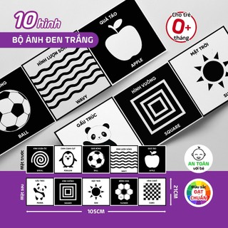 Bộ Sách Kích Thích Thị Giác Cho Em Bé Từ 0-3 Tuổi - Trọn Bộ 3 Quyển