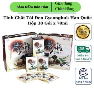Tinh Chất Tỏi Đen Hàn Quốc, Hộp 30 Gói * 70ml