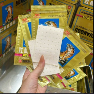 [MUA 10 TẶNG 1] CAO DÁN GIẢM ĐAU CON HỔ/CỌP 5 CHỮ - 1 GÓI 4 MIẾNG - SHOP DẦU DOKRAK