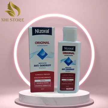 Dầu gội giảm gàu ngứa bong tróc nấm da đầu Nizoral thái lan