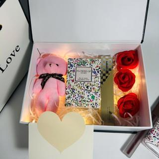 (SWL) Combo quà valentine, quà sinh nhật xinh xắn gồm son và nước hoa