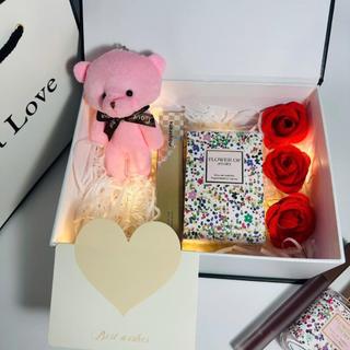 (SWL) Combo quà valentine, quà sinh nhật xinh xắn gồm son và nước hoa