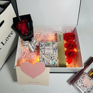 (SWL) Combo quà valentine, quà sinh nhật xinh xắn gồm son và nước hoa