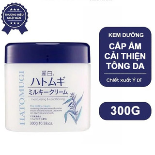 Kem Dưỡng Reihaku Hatomugi Cấp Ẩm & Làm Sáng Da Milky Cream (300g)