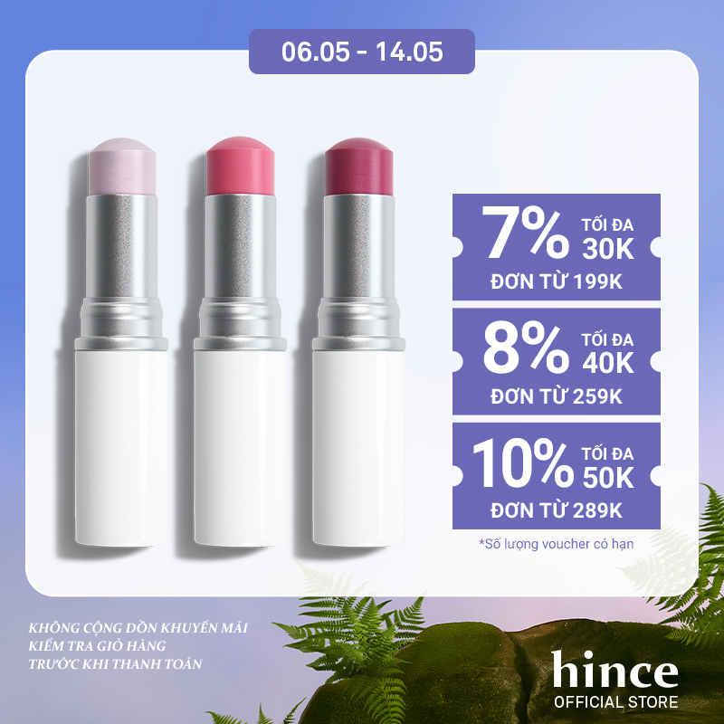 Ảnh Sáp Trang Điểm Căng Bóng Da Dạng Thỏi hince True Dimension Radiance Balm 10g 1