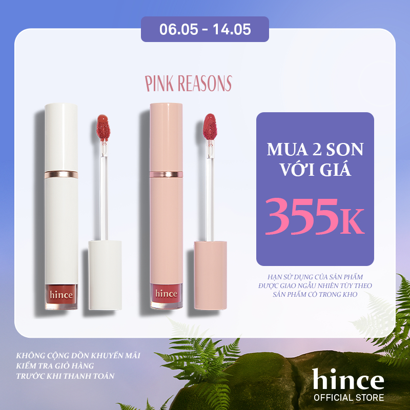 Ảnh Son Tint Bóng hince Mood Enhancer Water Liquid Glow 4Ml 1