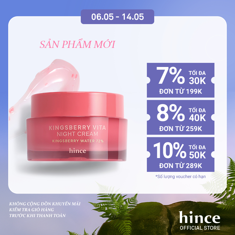 Ảnh Kem Dưỡng Ban Đêm hince Kingsberry Vita Night Cream 1