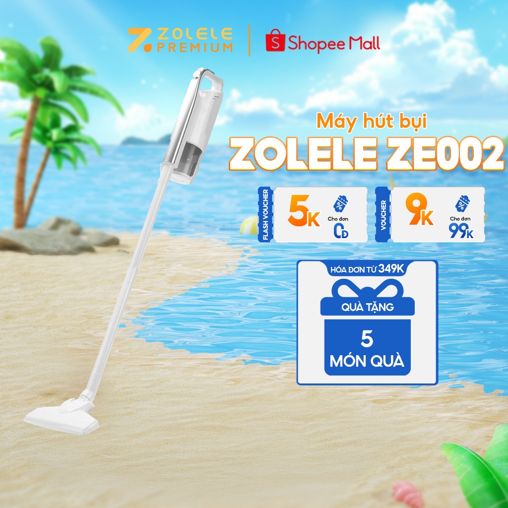 Ảnh Máy hút bụi đa chức năng ZOLELE Công suất mạnh 600W 13000PA  ZE002 - Chính hãng 1