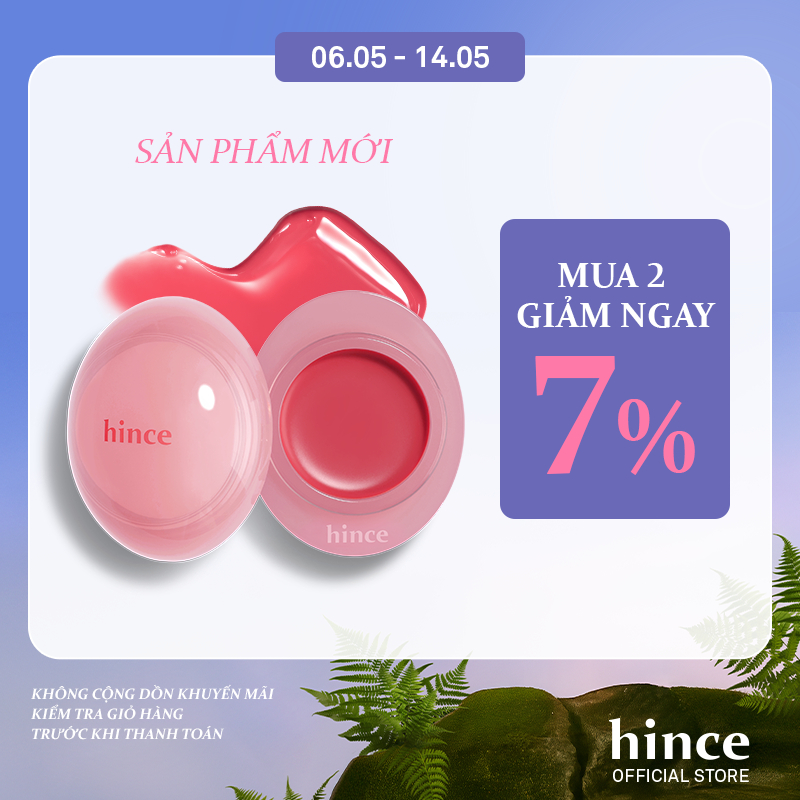 Ảnh Son Dưỡng Môi Dạng Cầu hince Raw Glow Dewy Ball 1