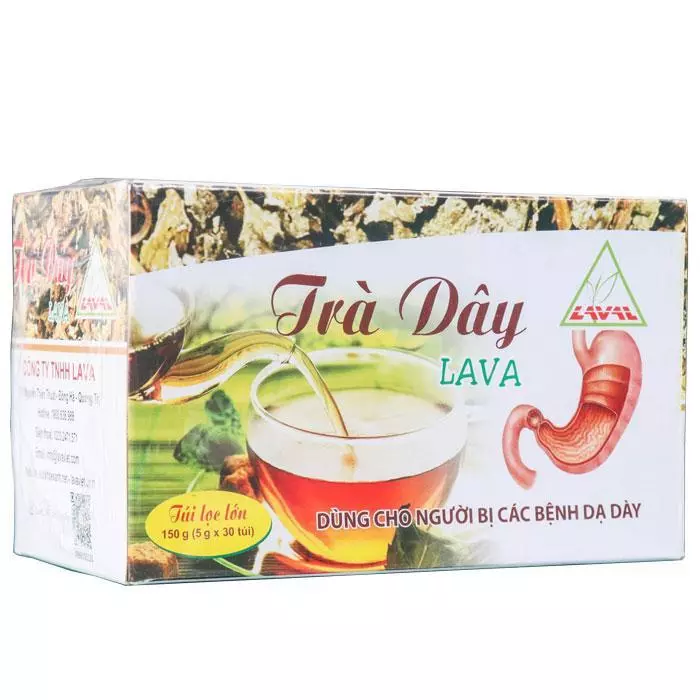 Trà Dây Lava, 100% trà dây, không đường, dùng cho người bị các bệnh dạ dày