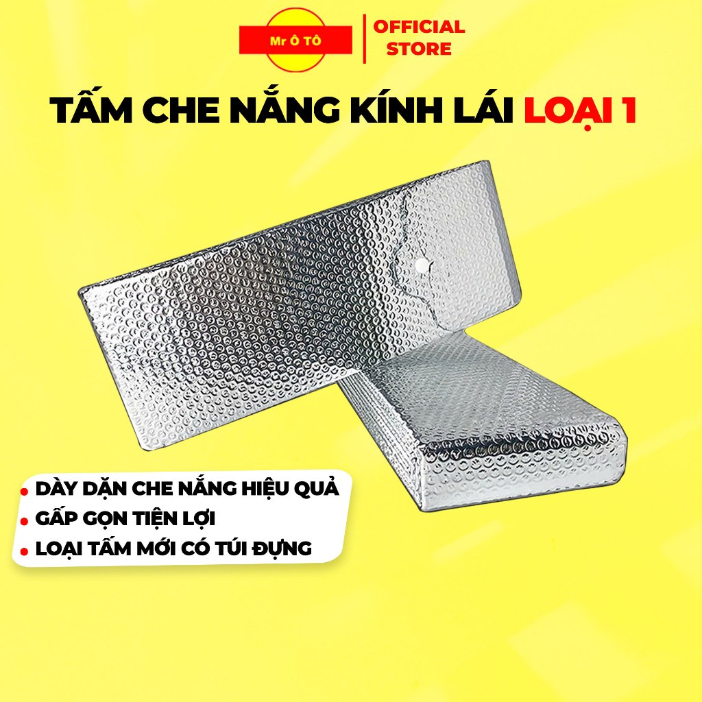 Tấm Che Nắng Kính Lái Ô Tô Loại 1 MR.ÔTÔ Chống Nắng Chống Nóng, Gấp Gọn ...
