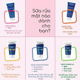 Gel Rửa Mặt Compliment Ngừa Mụn, Kiềm Dầu (200ml/tuýp)
