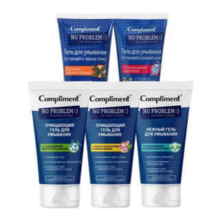 Gel Rửa Mặt Compliment Ngừa Mụn, Kiềm Dầu (200ml/tuýp)