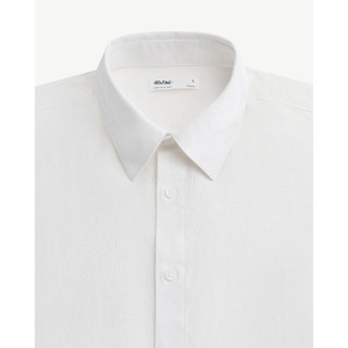 Áo Sơ Mi Nam Tay Dài Vải Linen Cotton Form Regular - Routine 10S25SHL032