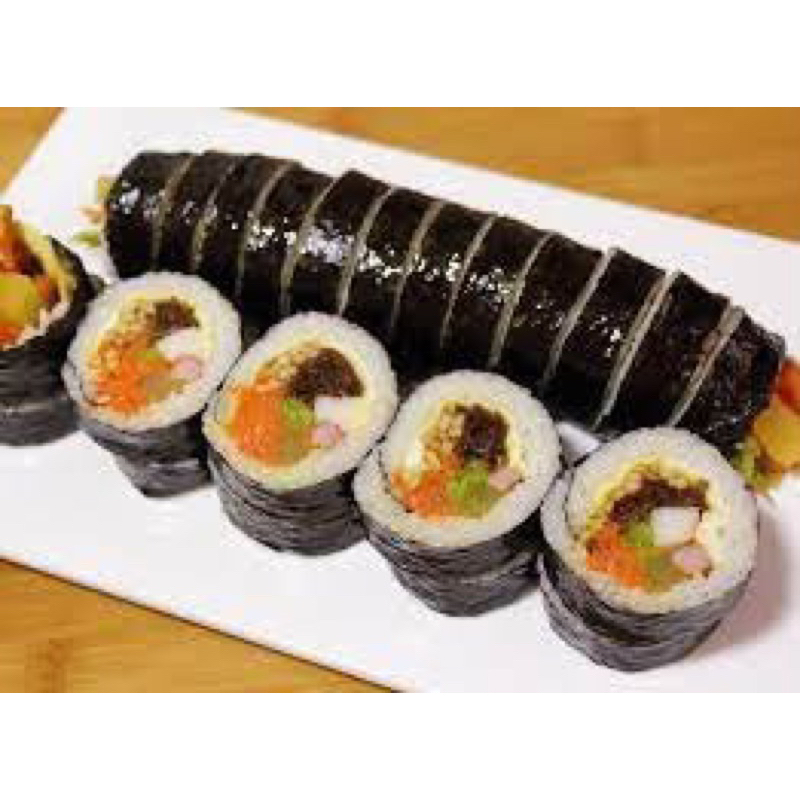 Rong Biển Cuộn Cơm Gimbap Sushi Manna Food Hàn Quốc Gói 100 Lá Bịch 230g Dai Ngon Không Rách