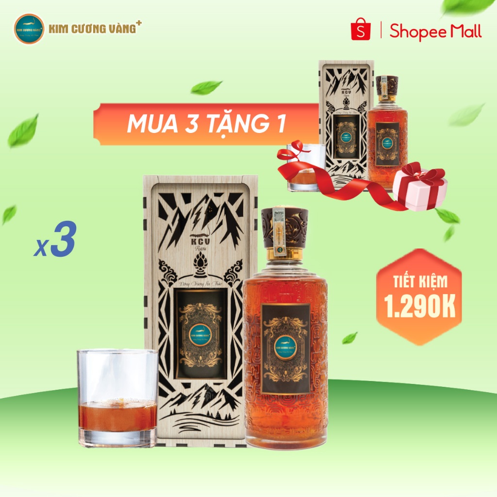 Ảnh Rượu Đông Trùng Hạ Thảo Kim Cương Vàng Bồi Bổ Cơ Thể Tăng Cường Sinh Lực Ăn Ngon Ngủ Ngon chai 650ml 3