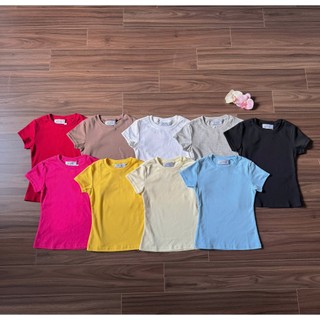 NAVIE - Áo thun ôm body cotton co giãn thời trang nữ