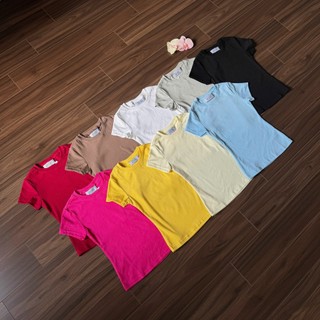 NAVIE - Áo thun ôm body cotton co giãn thời trang nữ