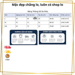 4 chiếc – 4 màu – 1 đẳng cấp | Áo polo nam thêu hình ngựa – poly cao cấp