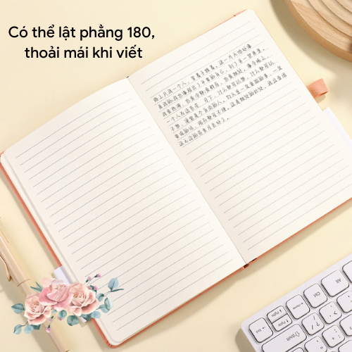 Sổ A5 Bìa Cứng, Sổ Tay Ghi Chép Tiện Lợi A6, Sổ Tay Bìa Vải 200 Trang, Ghi Nhật Ký Hằng Ngày