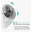 Quạt Tích Điện Super Fan, Quạt Để Bàn Mini 3 Chế Độ Mát Nhỏ Gọn Tiện Lợi Khi Mang Theo