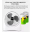 Quạt Tích Điện Super Fan, Quạt Để Bàn Mini 3 Chế Độ Mát Nhỏ Gọn Tiện Lợi Khi Mang Theo