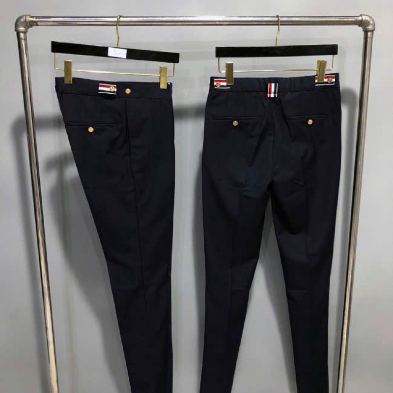 ⚡️[Hight Quality] 3 Màu Quần Âu 1-hom Gold Trouser For Men - Điểm Nhấn Check Vạch Màu Khuy Vàng Cao Cấp