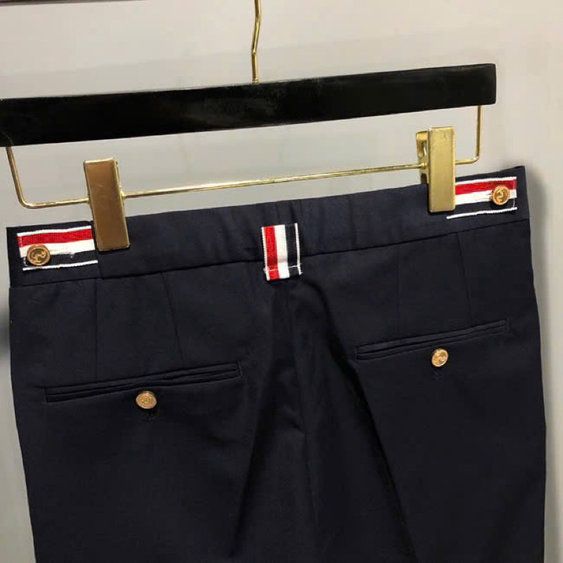 ⚡️[Hight Quality] 3 Màu Quần Âu 1-hom Gold Trouser For Men - Điểm Nhấn Check Vạch Màu Khuy Vàng Cao Cấp