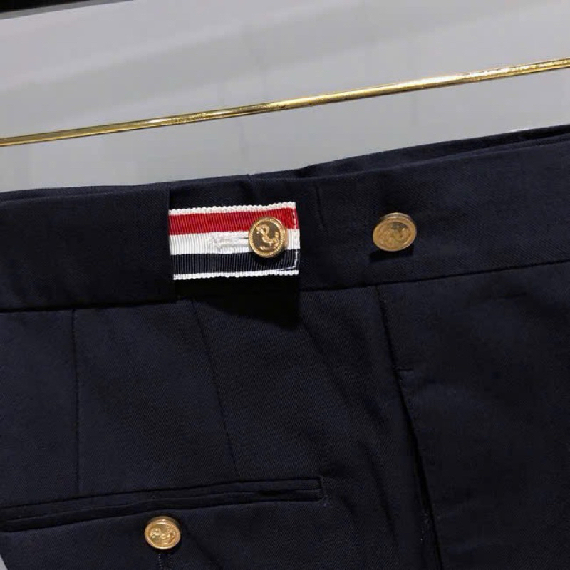 ⚡️[Hight Quality] 3 Màu Quần Âu 1-hom Gold Trouser For Men - Điểm Nhấn Check Vạch Màu Khuy Vàng Cao Cấp
