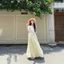 Chân váy bèo tầng dáng dài mùa hè chất xô mềm DORY SKIRT