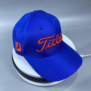 Mũ golf Titleist màu xanh chữ đỏ vải co dãn