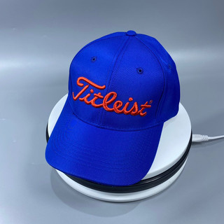 Mũ golf Titleist màu xanh chữ đỏ vải co dãn