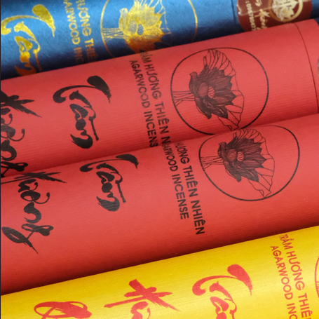 Nhang trầm hương nguyên chất, an toàn cao cấp, tự nhiên, không hóa chất, 1 hộp 100g