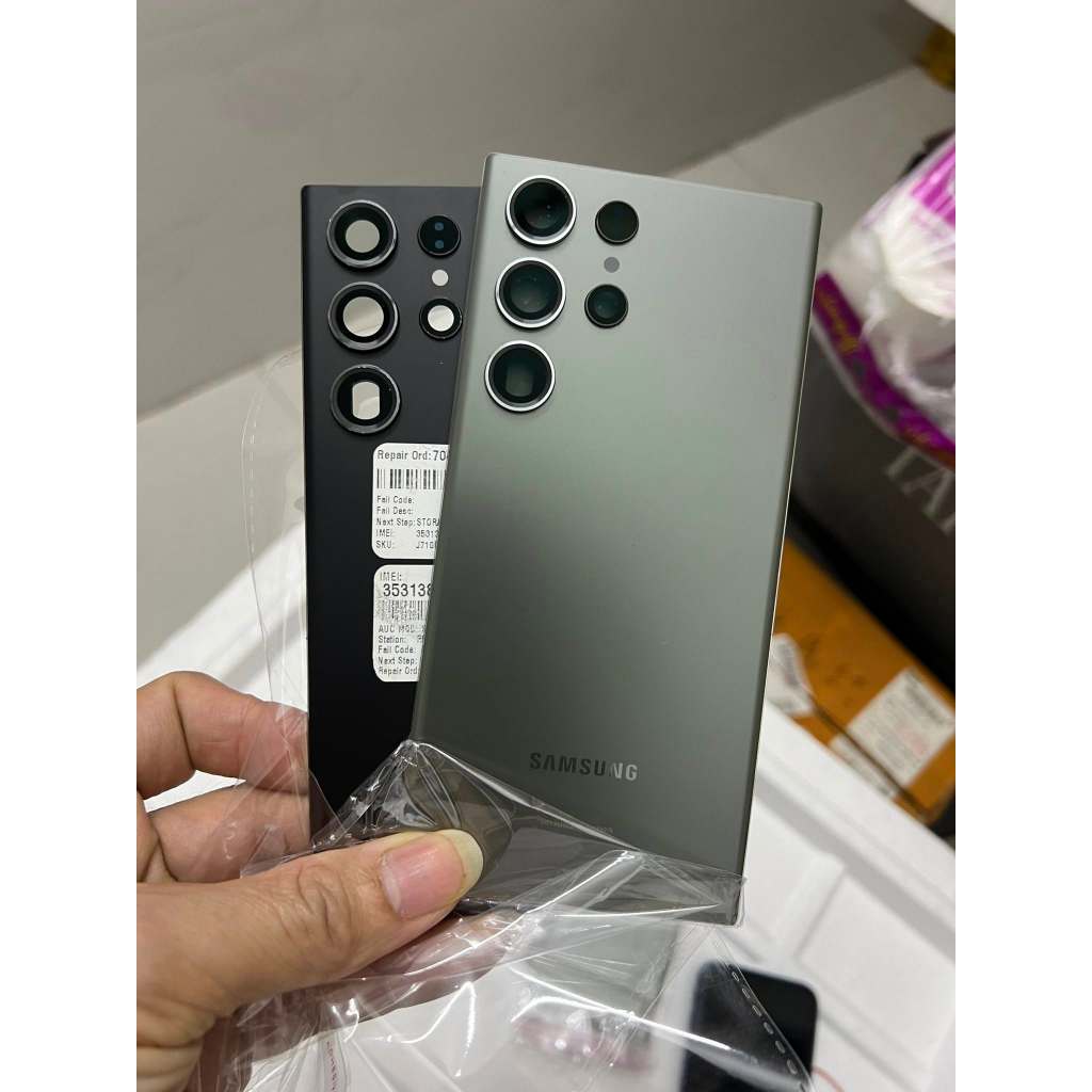 Nắp Lưng Samsung S23 Ultra - Hàng Chuẩn Bóc Máy Đẹp ( Tặng Kèm Tape Keo Zin Khi Mua )