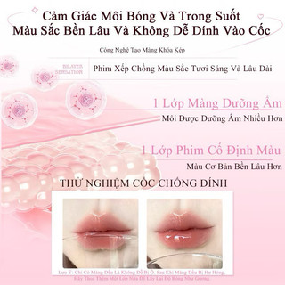 [Veecci] Son tint bóng VEECCI đầu lông dạng vặn 2g