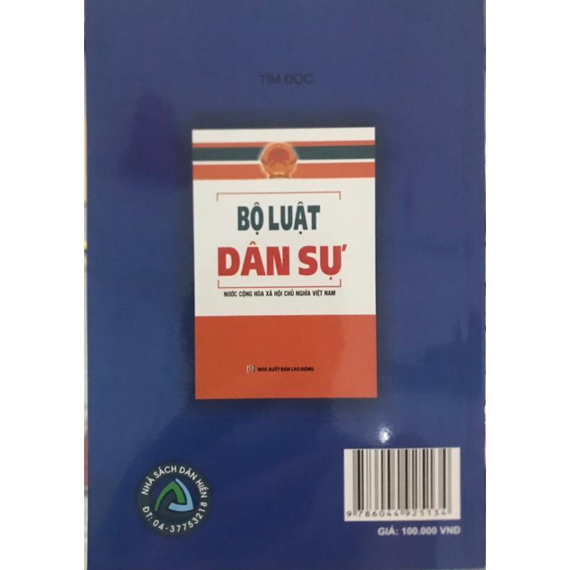 Ảnh Sách__Bộ Luật Tố Tụng Dân Sự (Tái Bản) 4