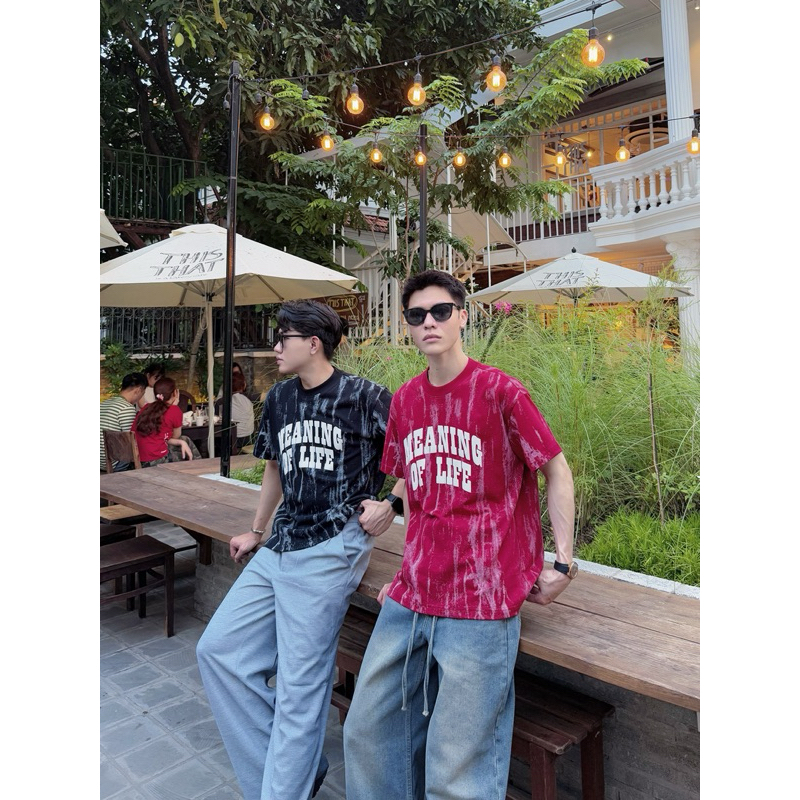 ÁO THUN BOXY IN NỔI “MEANING OF LIFE” - FORM TMT.STU, 100% Cotton 260GSm, Vải Dày, Đã Xử Lý Co Rút | TMTA21