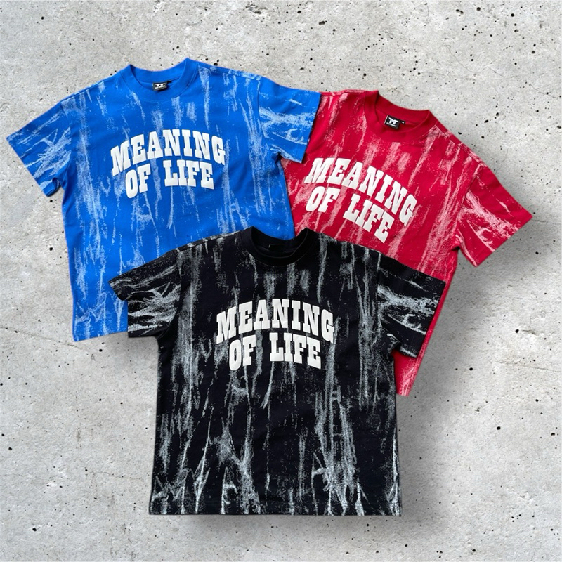 ÁO THUN BOXY IN NỔI “MEANING OF LIFE” - FORM TMT.STU, 100% Cotton 260GSm, Vải Dày, Đã Xử Lý Co Rút | TMTA21