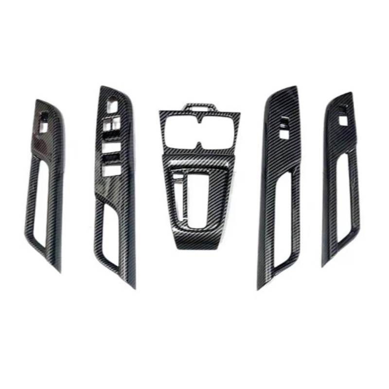 Ốp nội thất xe XL7, Ertiga bản số tự động nhựa ABS vân Carbon hàng cao cấp