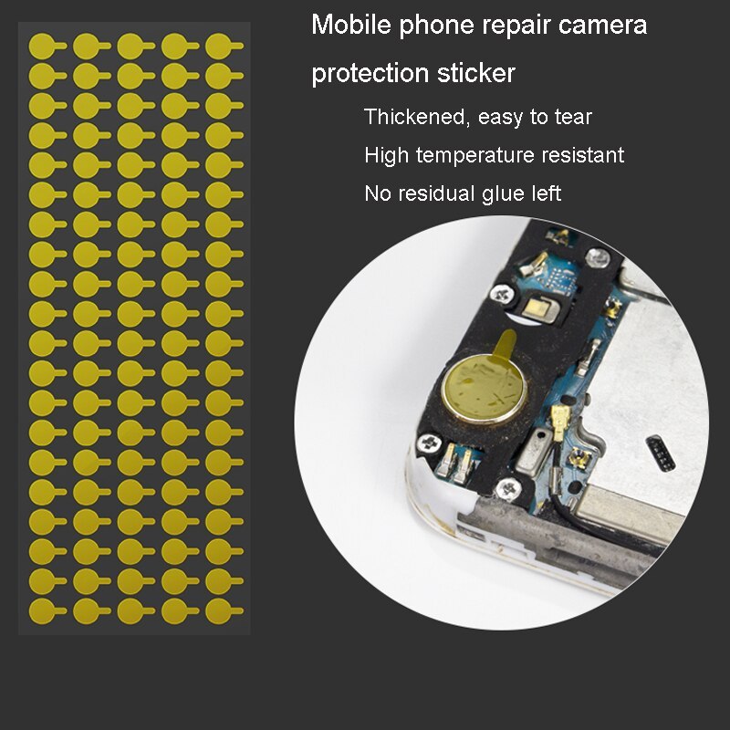 Miếng dán bảo vệ camera điện thoại 10.000 cái chống bụi, hạn chế trầy xước khi sửa chữa