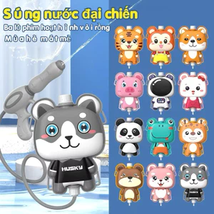 Balo Súng Nước Đồ Chơi Trẻ Em, Súng Bắn Nước Hình Hoạt Hình Dễ Thương Cho Bé
