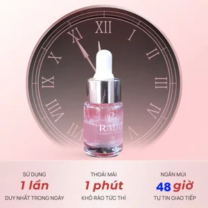 Serum Hôi Nách RADO - GIảm Hôi Nách, Hôi Chân và Sáng Da sạch hôi nách vĩnh viễn lọ 10ml