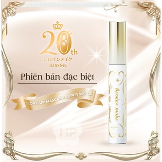 Mascara Màng Film Chuốt Cong Và Dài Mi 20th Mascara Kissme Long Up WP L25  Màu Đen 6g -Bản Giới Hạn