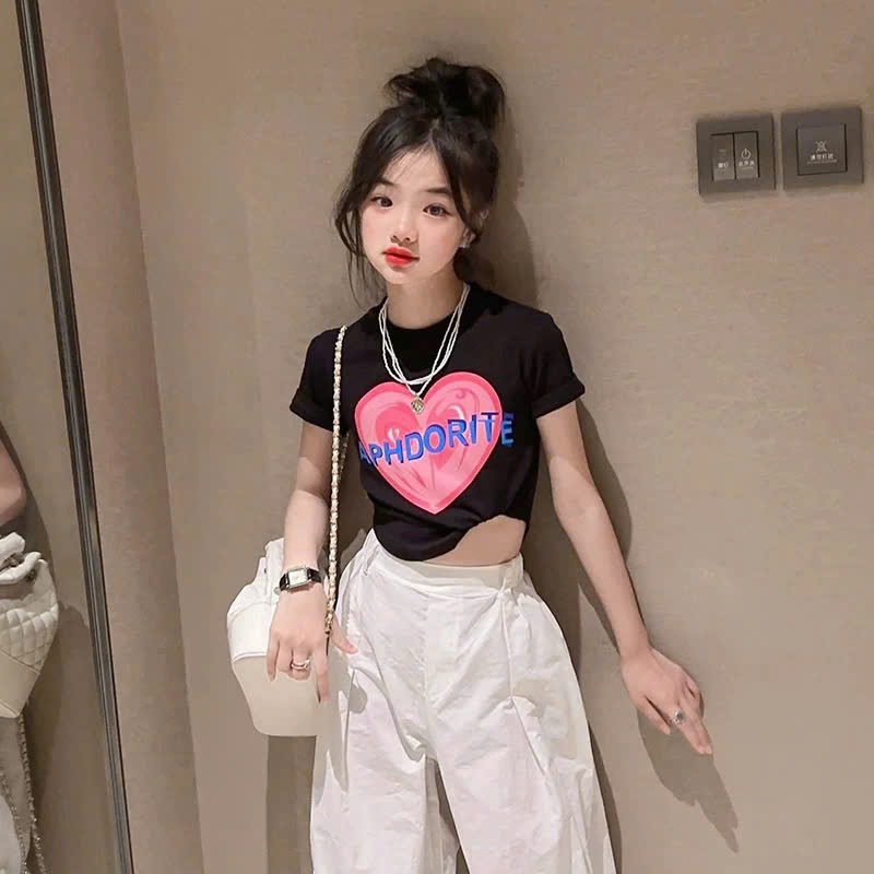 Áo croptop APHDORITE cho bé gái size đại BEESHOP H25079