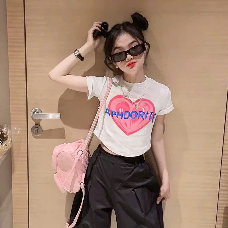 Áo croptop APHDORITE cho bé gái size đại BEESHOP H25079