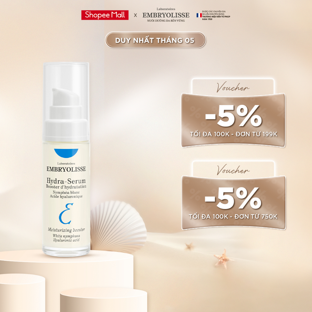 Ảnh Serum double HA cấp ẩm đa tầng Embryolisse Hydra Serum 30ml 1