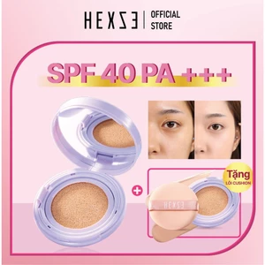 Cushion chống nắng kiềm dầu HEXZE 11G, Phấn nước cấp ẩm, lâu trôi, bảo vệ da,SPF 40+,PA+++