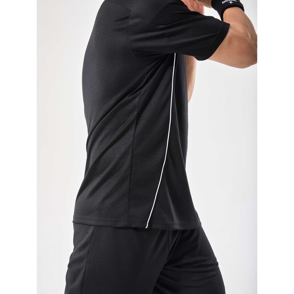 [MUA 4 GIẢM 20%]Áo thun thể thao nam Pickleball Tennis FlexLine Active V-neck thấm hút tốt thoáng khí Coolmate