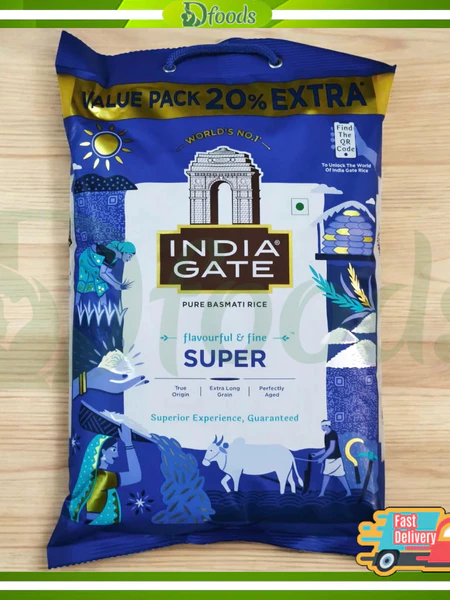 Gạo Ấn Độ Hạt Dài Basmati Rice 5kg dành cho người tiểu đường, giảm cân
